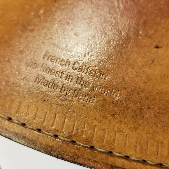 EUC. Pronto Uomo "French Calfskin" Hand Made Italy - Picture 6 of 8